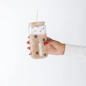 Fall Floral Iced Coffee Tumbler